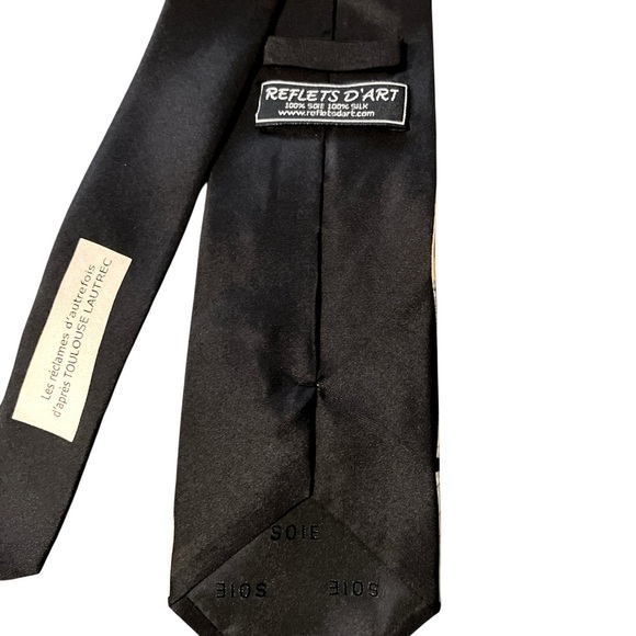 Reflets D’Art Toulouse Lautrec Silk Necktie - Picture 5 of 7